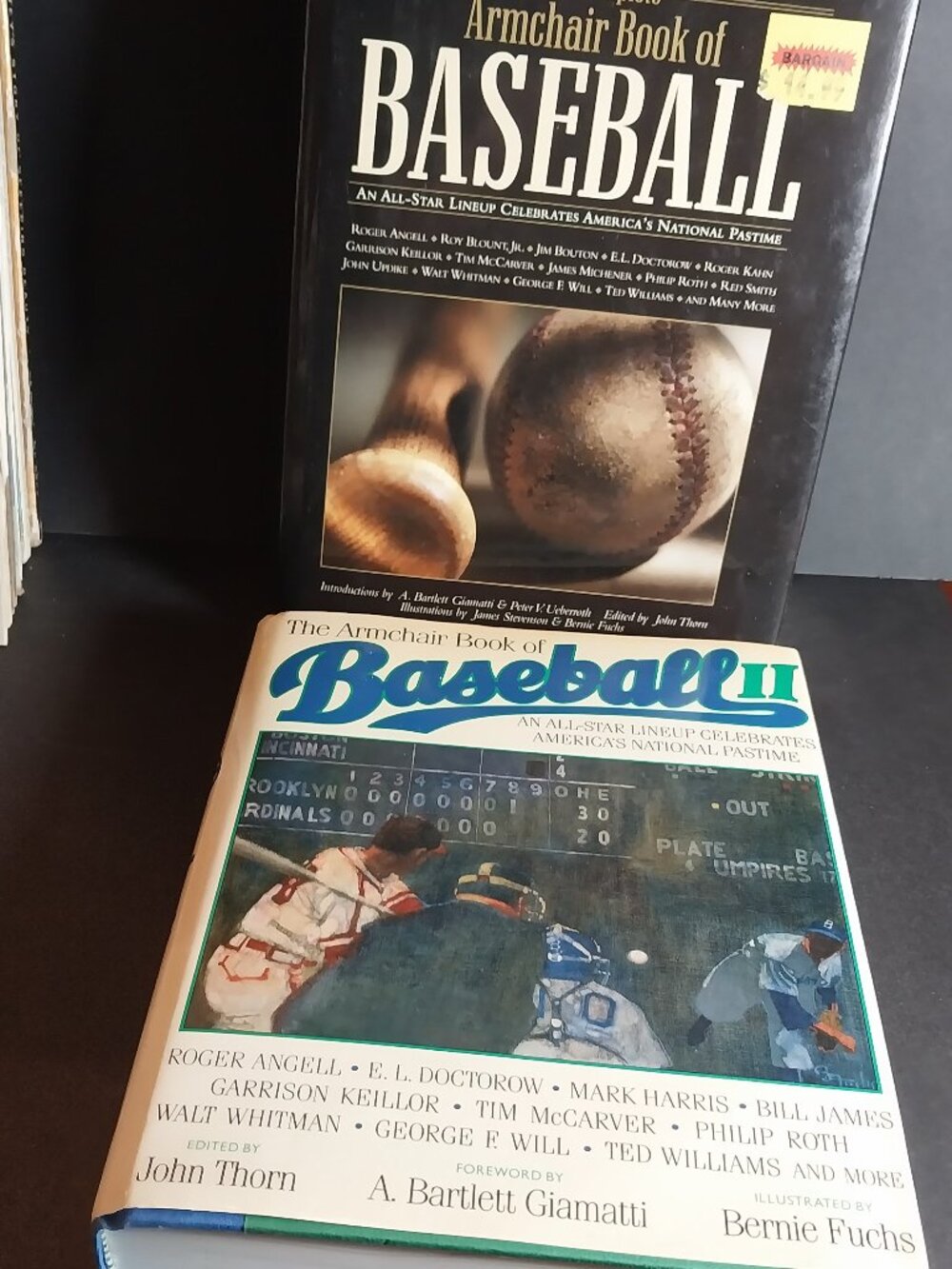 THE COMPLETE ARMCHAIR BOOK BASEBALL ll & THE ARMCHAIR BOOK OF BASEBALL II Edited